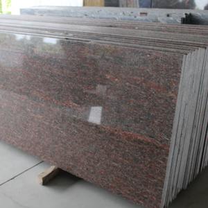 Carreaux de granit rouge multi-polisés pour plateformes de cuisine, allées de jardin, encadrements de cheminées et projets d'aménagement extérieur - Product Image 3