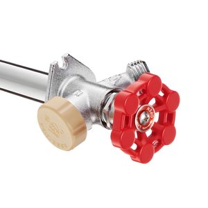 Rubinetto Esterno Antigelo Anti-Sifone da 12 Pollici con Connettore Push-to-Fit da 1/2 Pollici e Valvola Antiritorno da 3/4 Pollici per Giardini - Product Image 4