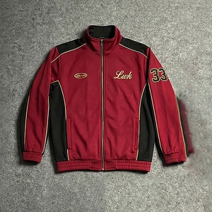 ชุดเสื้อแจ็คเก็ตฤดูหนาวน้ำหนักเบาแบบสั่งทำพิเศษสำหรับคนไซส์ใหญ่ และกางเกงขายาวทรงปกติ ชุดกีฬาพิมพ์ลายแบบเรียบ ชุดวอร์มซิปสำหรับออกกำลังกาย - Product Image 4