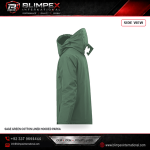 Manteau long à capuche en PU pour homme, imperméable, décontracté, vert, à simple boutonnage, pour l'automne - Product Image 4
