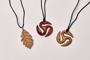 Low MOQ Wooden <b>Necklace</b> <b>Small</b> Order Wooden <b>Necklace</b> Premium Finish Wooden <b>Necklace</b> Custom Factory Wholesale Item Use - Product Image 5