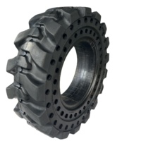 Pneu en caoutchouc massif 33x12 20 12 16.5 10-16.5 16 pouces avec jantes pour utilisation sur excavatrice