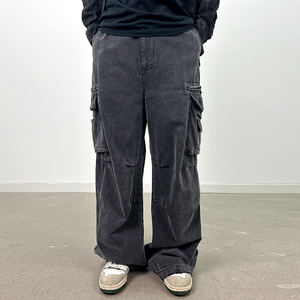 Pantalon cargo homme sur mesure OEM, taille élastique, décontracté, avec poches, style jogger, Haus Industries - Product Image 5