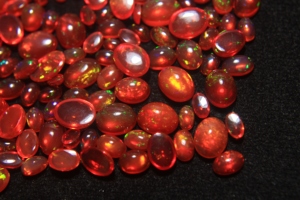 Ethiopian Opal Cabochon Red Ethiopian Opal Gemstone Multi <b>Fire</b> Opal October Birthstone Colorful Welo Opal For Jewelry Making - Product Image 4