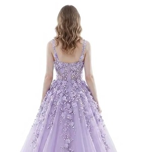 Vestido de Noche Formal de Alta Calidad con Lentejuelas, Estilo Sirena, Largo hasta el Suelo, con Cola, Halter y Espalda Descubierta, para Fiesta de Gala - Product Image 3
