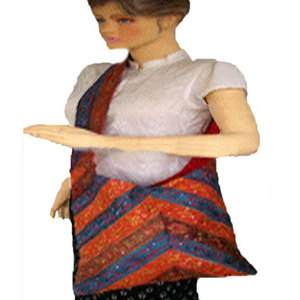 Bolso Bandolera Étnico Bohemio para Mujer, Bolso de Hombro Hippie Bordado, Bolso de Tela Bohemio para la Playa, Bolso de Mano Informal para Festivales y Viajes - Product Image 1