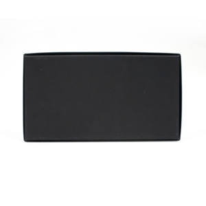 Caja de papel de cartón rígido de lujo negra al por mayor, caja de cartón para negocios, cajas telescópicas de embalaje - Product Image 6