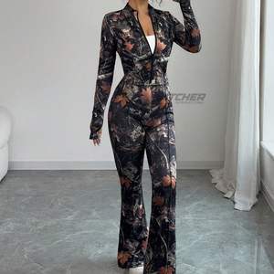 Conjunto deportivo de mujer en tejido polar, conjunto de chándal para mujer, fabricante de chándales personalizados para mujer, etiqueta privada, pedido al por mayor - Product Image 3