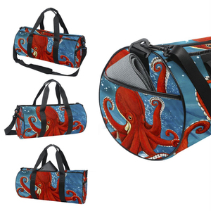 Bolsa Deportiva Moderna con Estampado Geométrico de Galaxia, Cierre de Cremallera, Asa Suave, Unisex, Informal, 20L, Material de Poliéster - Product Image 2