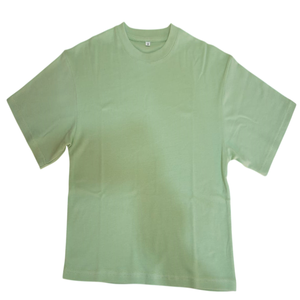 เสื้อยืดคอกลมแขนสั้นทรงปกติ ผ้าฝ้าย 100% หนัก 220 กรัม ระบายอากาศได้ดี สไตล์ลำลองสำหรับผู้ชาย ขายส่ง พร้อมโลโก้ด้านหน้า สตรีทแวร์ - Product Image 1