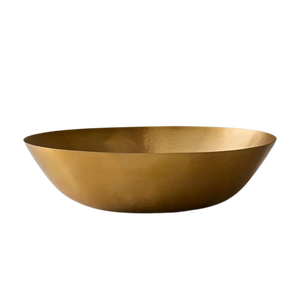 Cuenco Metálico Minimalista de 13.25 Pulgadas de Diámetro, Plato Decorativo Pulido para Exhibición en Mesa - Product Image 5