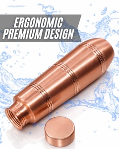 Botella de Agua de Cobre Ecológica de 950 ml, Frasco de Cobre Hermético para Almacenar Agua Potable, para el Hogar, la Cocina y el Fitness - Product Image 5