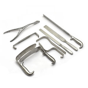 Nouvel ensemble d'instruments manuels de qualité supérieure pour les gluteus, 9 pièces, en acier inoxydable pour chirurgie plastique, certifié CE par Mahfooz Instruments - Product Image 1
