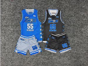 Uniforme de Baloncesto Unisex para Adultos, Diseño OEM, Negro y Amarillo, Sin Mangas, Poliéster Transpirable de Secado Rápido, Nombres/Números de Equipo Personalizados - Product Image 5