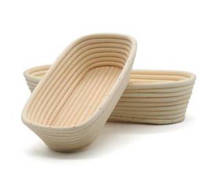 Handmade Natural Rattan Sourdough <b>Bread</b> Proofing <b>Basket</b> Eco-Friendly Reusable for Artisan Baking OEM Manufacturer From Vietnam - Product Image 1