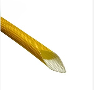 Gaine isolante en fibre de verre enduite de polyuréthane haute tension 4KV – Matériaux d'isolation premium pour faisceaux de câblage domestique - Product Image 2