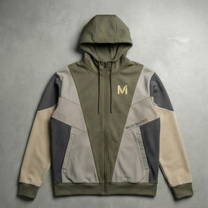 Conjunto Deportivo de Hombre, Estilo Colorblock, para Gimnasio, Entrenamiento, Jogging, Ropa Urbana, USA Europa, MALUZA INDUSTRIES - Product Image 1