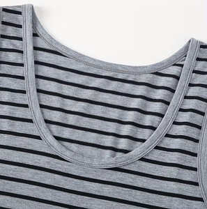 Débardeur de sport pour homme, sans manches, en coton imprimé, pour musculation, été - Product Image 3