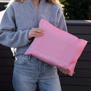 Bolsas de Envío Grandes Biodegradables con Diseño de Logotipo Personalizado para Embalaje y Entrega de Productos - Product Image 1