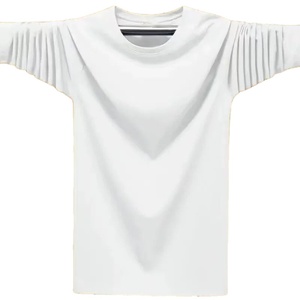 Oem Customized logo Design Spring and Autumn New Style Round Neck Bottoming <b>Shirt</b> <b>Men's</b> Solid Color <b>Long</b>-<b>sleeved</b> T-<b>shirt</b> - Product Image 3