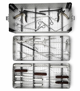 Juego de Instrumentos Quirúrgicos para Columna Lumbar Tegra de Calidad Premium, Kit de Cirugía Ortopédica de Columna Vertebral de Acero Inoxidable, Esterilizado - Product Image 1