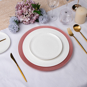 Vaisselle <span class=keywords><strong>de</strong></span> mariage, vaisselle commerciale <span class=keywords><strong>de</strong></span> luxe, design en relief, assiette en <span class=keywords><strong>porcelaine</strong></span> blanche, vente en gros, restauration, assiettes à dîner <span class=keywords><strong>de</strong></span> mariage - Product Image 2