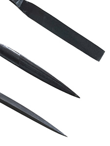 MEJOR RELACIÓN CALIDAD-PRECIO Juego de 3 Tipos de Limas de Acero de 200 mm D20, Triangulares, Cuadradas, de Media Altura, de Precisión para Joyería, con Extremos Cónicos de 7 mm de Grosor, Doradas - Product Image 5