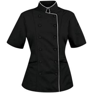 เสื้อเชฟแขนยาว ผ้าฝ้าย 100% ระบายอากาศได้ดี ชุดยูนิฟอร์มสำหรับร้านอาหาร โรงแรม ผู้ผลิต OEM ขายส่ง - Product Image 4