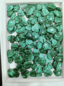 Crisocola de alta calidad, Malaquita, piedra preciosa suelta, cabujón, crisocola, malaquita, forma de mezcla, piedra curativa - Product Image 2