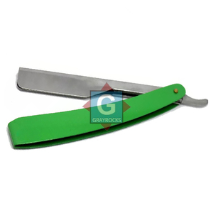 Straight <b>Edge</b> Razor with <b>Plastic</b> Handle Stainless Steel Shaving & Hair Removal Razor - Product Image 3