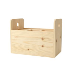 Organizador de Correo y Porta Cubiertos de Madera Multifuncional Moderno para Cucharas, Tenedores y Utensilios de Cocina - Product Image 2