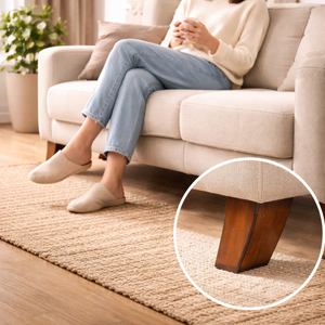 Modern Curved Wooden <b>Sofa</b> Legs for Couch Ottoman Cabinet and Upholstered Furniture Replacement - Product Image 4
