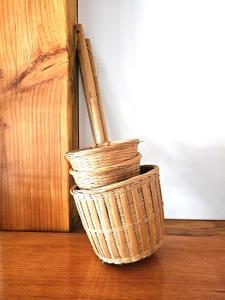 ตะกร้าหวายสานสำหรับปลูกต้นไม้กลางแจ้งแบบวินเทจ - Product Image 5