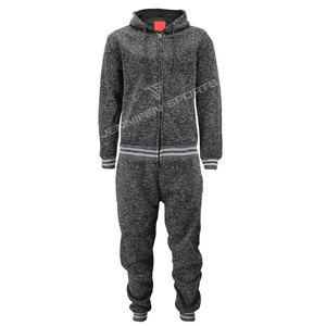 Conjunto Deportivo de Forro Polar para Hombre, con Logotipo Personalizado, Ligero, Transpirable, de Secado Rápido, en Poliéster/Algodón, para Gimnasio y Comodidad - Product Image 1