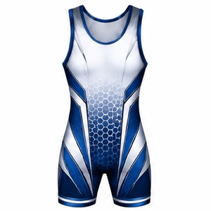 Quick Dry <b>Wrestling</b> <b>Singlets</b> for Men Youth Custom Printed Competition Training Athletic Sportswear Wholesale - Product Image 2