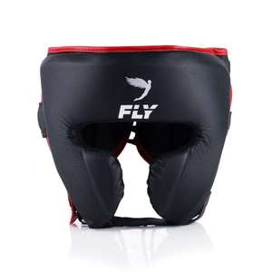 Professional Boxing <b>Training</b> Fly <b>Head</b> Guard Durable Leather Safety Guard Fly Boxing <b>Head</b> Guards Face Protective Gears CP-BHG-13 - Product Image 1