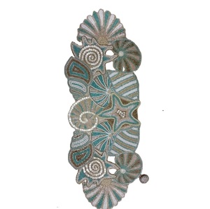 Designer Seed Beads Embroidery <b>Table</b> <b>Runner</b> With Custom Pattern Artwork Boho Style Beaded Embroidered <b>Table</b> <b>Runner</b> For Rusti - Product Image 2