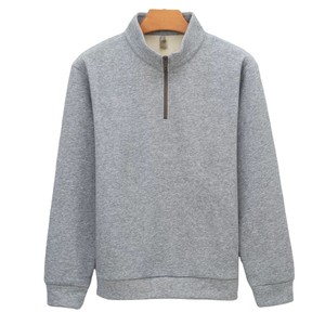 Sudaderas deportivas al por mayor con media cremallera y estilo atlético para marcas de ropa deportiva - Product Image 2