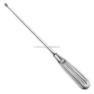 เครื่องมือผ่าตัดกระดูกออร์โธปดิกส์คุณภาพสูงสุด A-1 VERITAS Curette ทำจากสแตนเลสสตีลแบบใช้ซ้ำได้ |   ที่ใส่เข็ม - Product Image 3