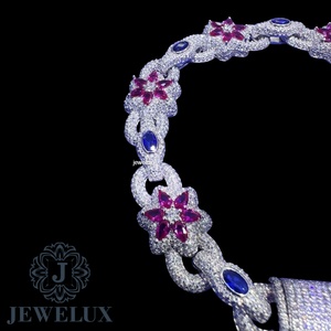 Premium Export Quality Moissanite Diamond Bracelet Hip Hop Jewelry <b>for</b> <b>Men</b> And Women From Indian Supplier <b>For</b> Export - Product Image 3