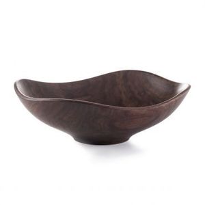 Tazones para Servir Sopa de Cocina Personalizados al por Mayor, Tazones Grandes de Madera de Acacia de Grado Alimenticio, Tazones Ecológicos Ondulados de Lujo para Fiestas - Product Image 6