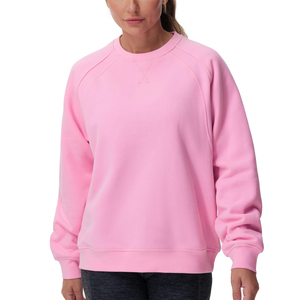 Ladies Drop Shoulder Sweatshirt Baggy Fit Women's Casual <b>Sweat</b> <b>Top</b> Private Label Clothing Supplier Private Label Women Apparel - Product Image 1