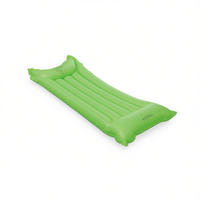 Colchón Inflable para Adultos 59717-NEON de PVC, 183X76 CM, 3/S, Flotadores, Almohadas, China