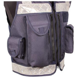 Gilet de sécurité réfléchissant haute visibilité pour la construction, protection individuelle robuste et résistante - Product Image 3