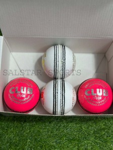 ลูกคริกเก็ตคุณภาพพรีเมียม Salstar Sport ผลิตจากหนังเกรดท็อป สามารถปรับแต่งสีและออกแบบโลโก้ได้ ตามข้อกำหนดของผลิตภัณฑ์ - Product Image 3