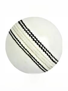 Pelota de Cricket Blanca con Costuras Negras, Precio al por Mayor, Equipo de Entrenamiento Deportivo Resistente para Exteriores, 0.4-0.42kg - Product Image 6