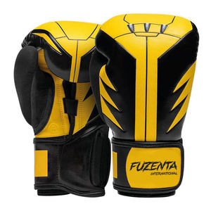 Gants de boxe d'entraînement pour sac de frappe, personnalisables (logo et couleur), avec support de poignet auto-agrippant, pour sparring - Product Image 1