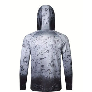 Fabricante OEM de Camisetas de Pesca, Venta al Por Mayor Personalizada, Ropa Deportiva Transpirable de Alta Elasticidad para Exteriores, Proveedor de Marca Privada - Product Image 2