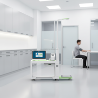 Huasheng Medical Echtzeit-Patienten-Check-In-Kiosk HS-V380-OEM Touchscreen-Kiosk für öffentliche Nutzung im Gesundheitswesen