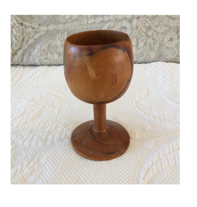 Copa de Vino Tinto de Madera de Excelente Calidad, Copa de Cerveza de Madera Ecológica, Accesorios Rústicos para Bar, Vaso para Beber Vino Tinto - Product Image 3